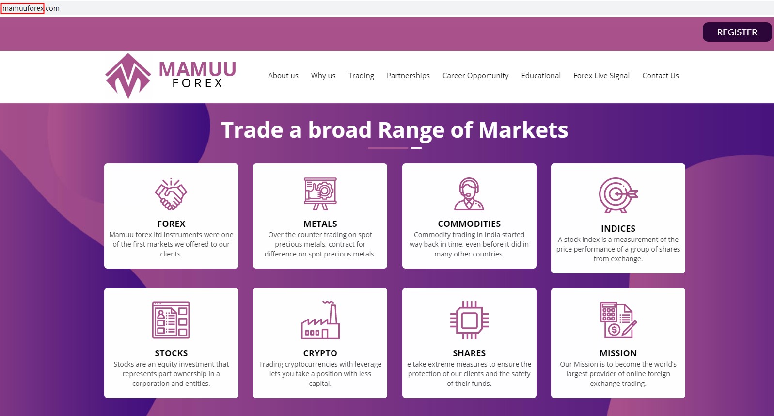 MAMUU FOREX外汇黑平台